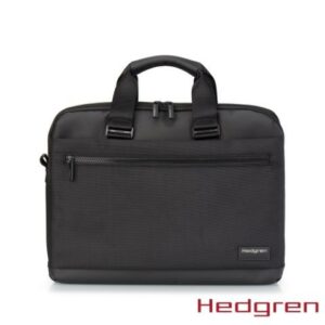 Hedgren RFID防盜 15.6吋雙格層 電腦公事包 黑色新竹收購